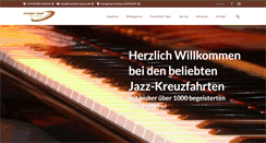 Desktop Screenshot of jazz-kreuzfahrt.de